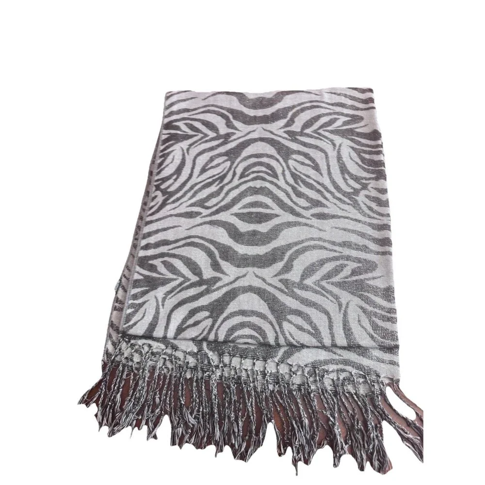 Pashmina Scarf Shawl, Multicolored Pashmina ShawL 100% Acrylic